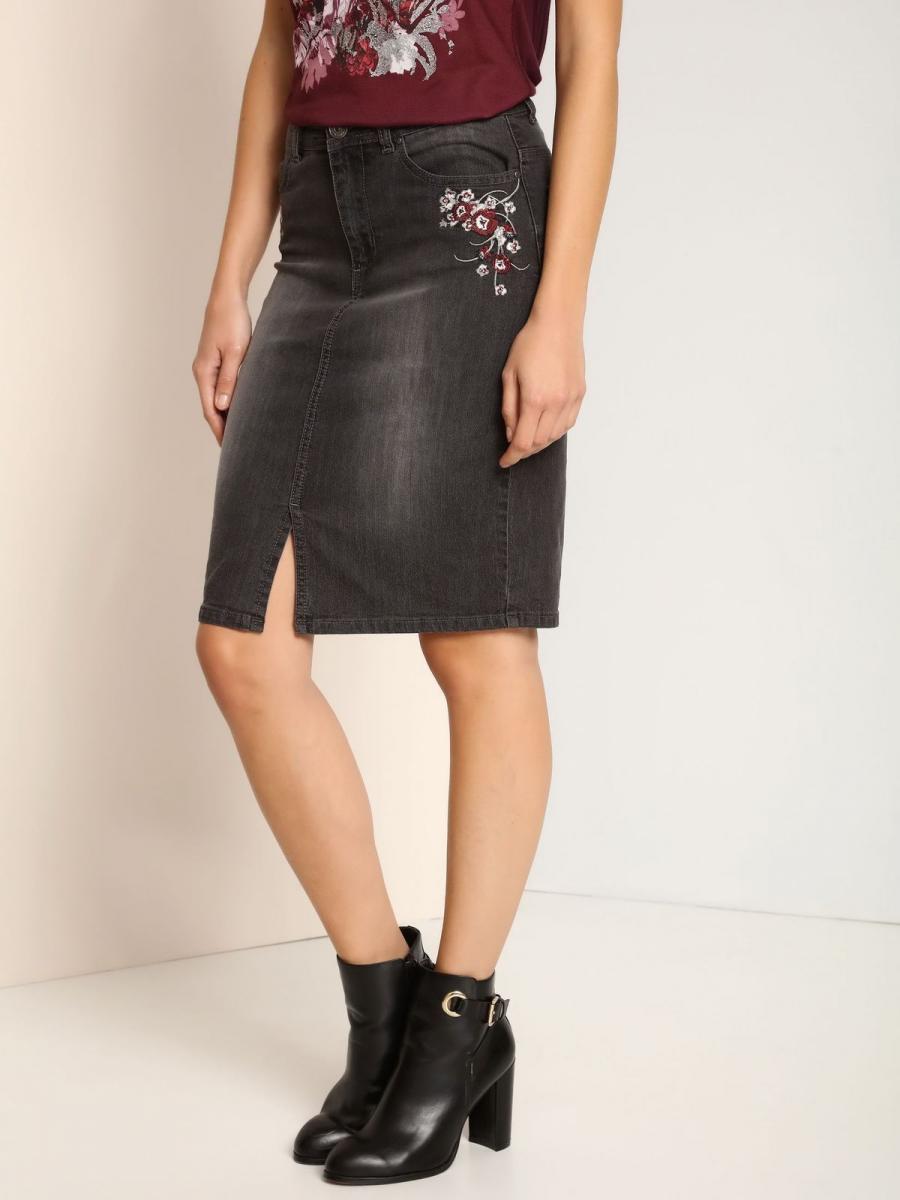 Top Secret Sukně dámská jeans