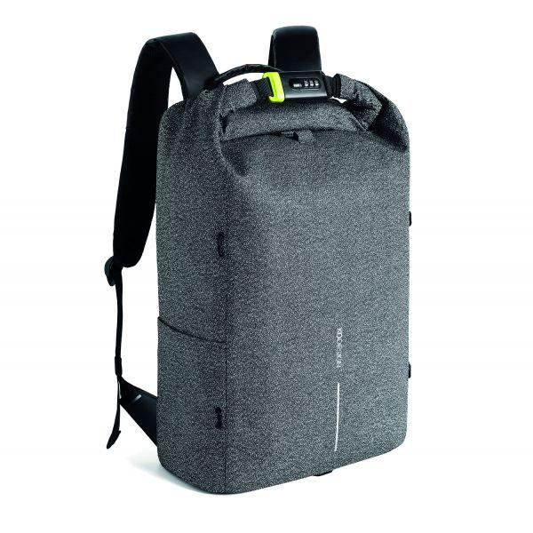 XD Design Nedobytný batoh se zámkem - nelze vykrást ani proříznout - šedá