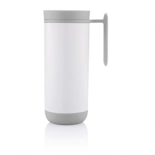 XD Design Termohrnek s rukojetí 225 ml, bílý