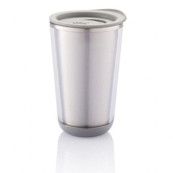 XD Design Termohrnek cestovní 350 ml, stříbrný