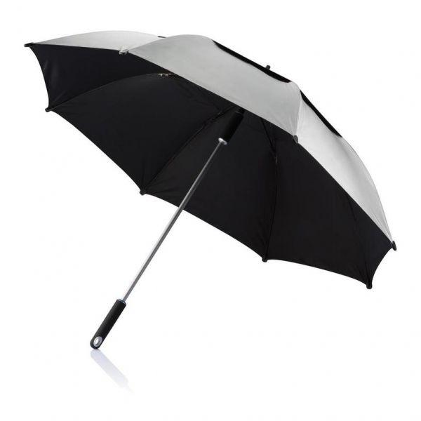 XD Design Deštník Hurricane Max - Světle šedá