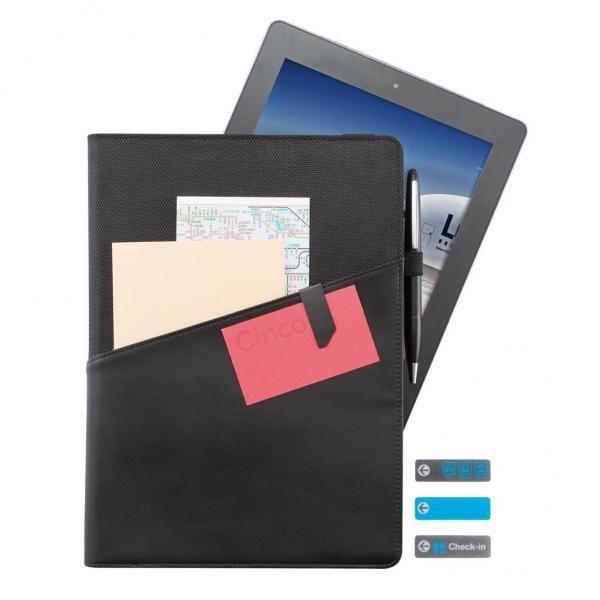 XD Design Komo 9-10", univerzální kožené pouzdro s držákem na tablet