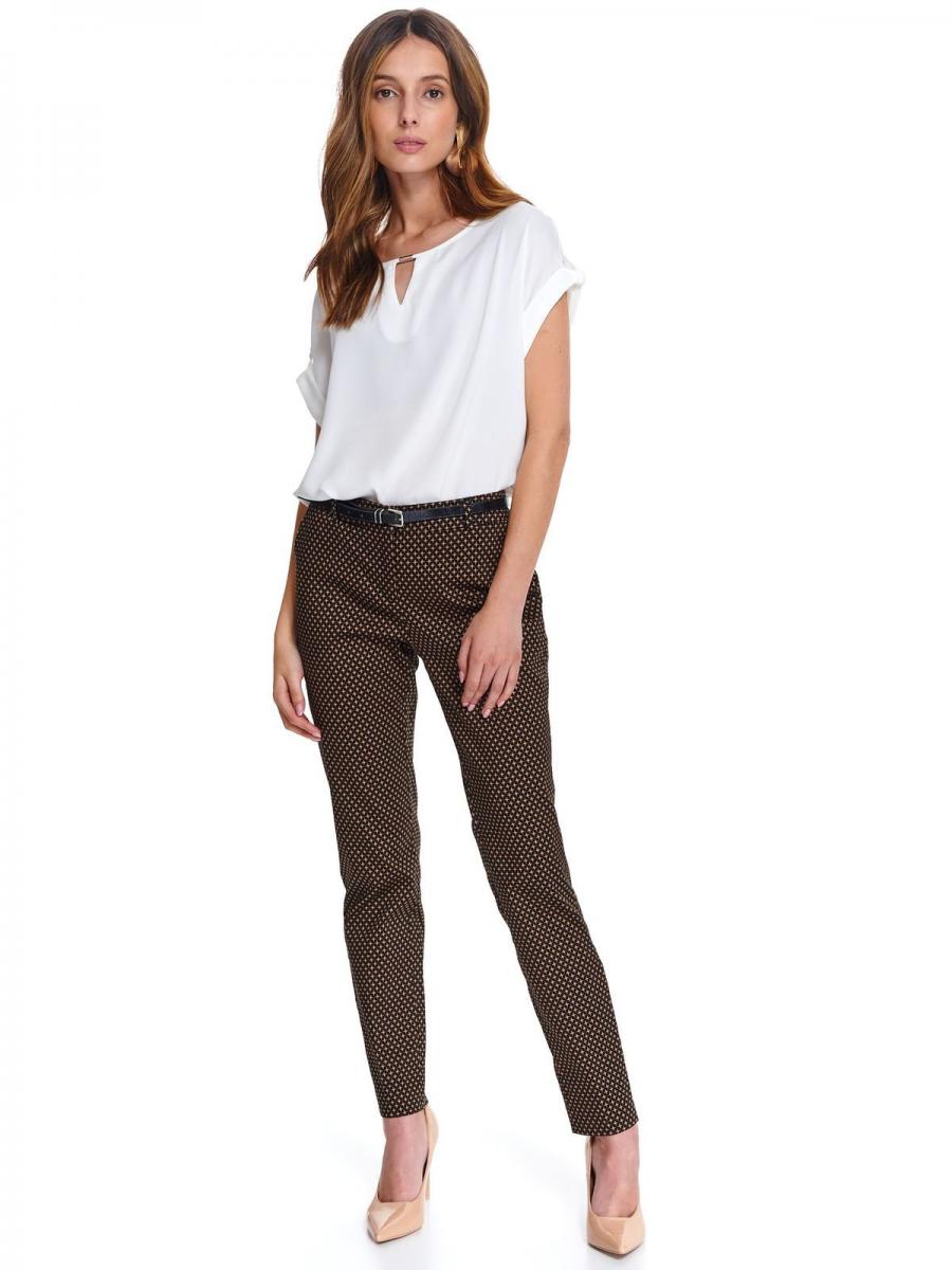 Top Secret Kalhoty SARAVY dámské - Hnědá - velikost 34