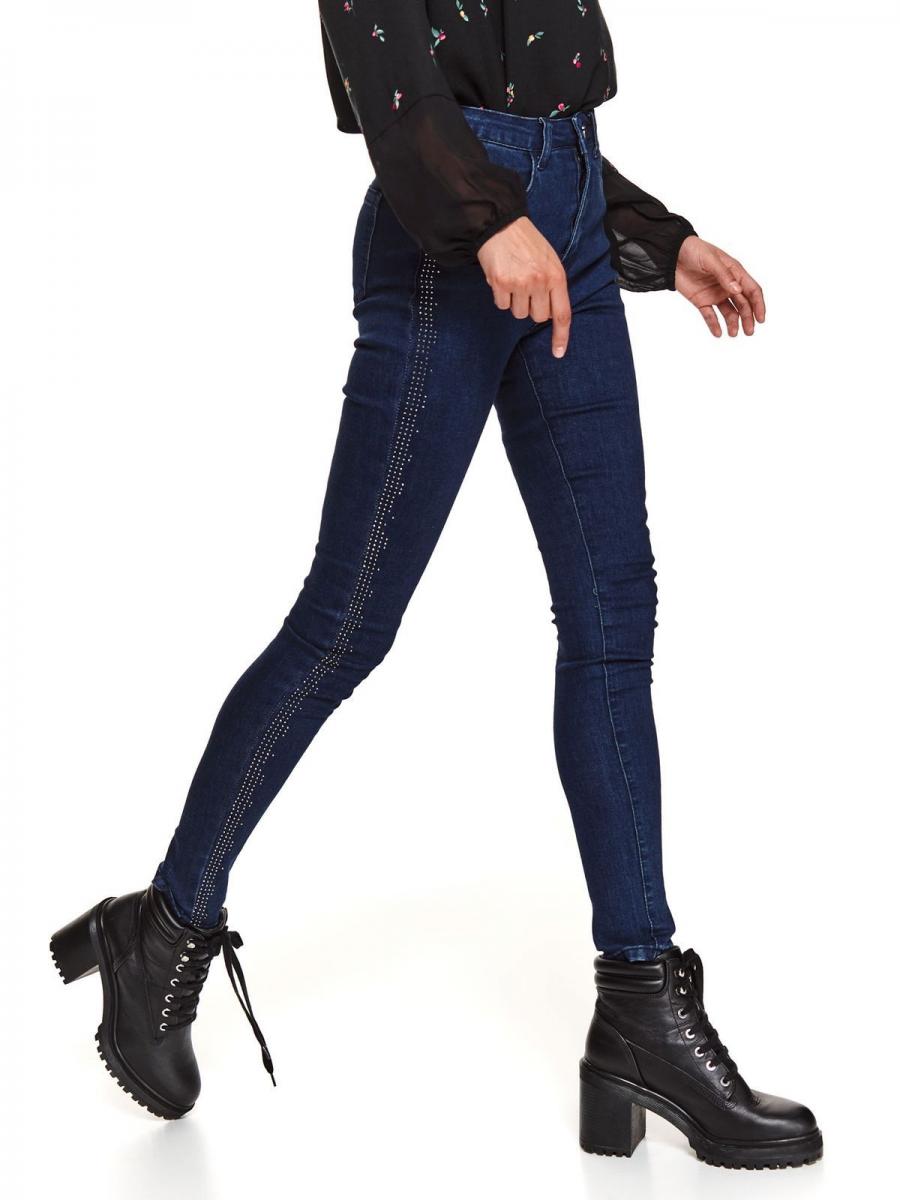Top Secret Jeansy dámské REDYX V - Tmavě modrá - velikost 34