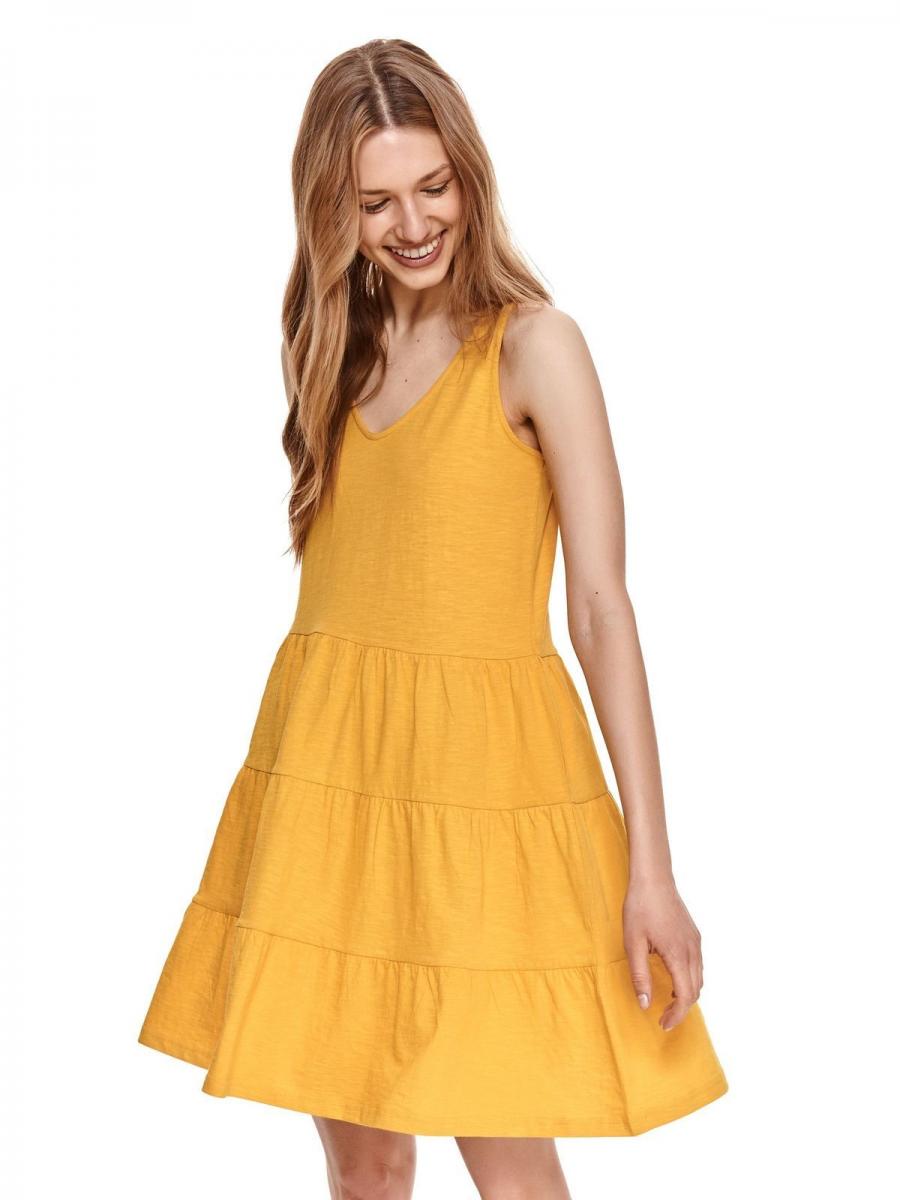 Top Secret Šaty dámské SUNI - žlutá - velikost 40