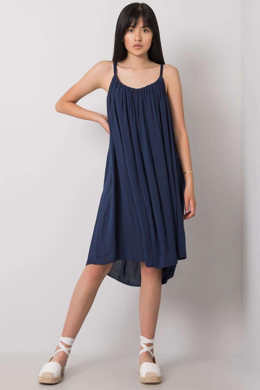 Ostatní značky šaty dámské 165898 - Tmavě modrá - velikost S