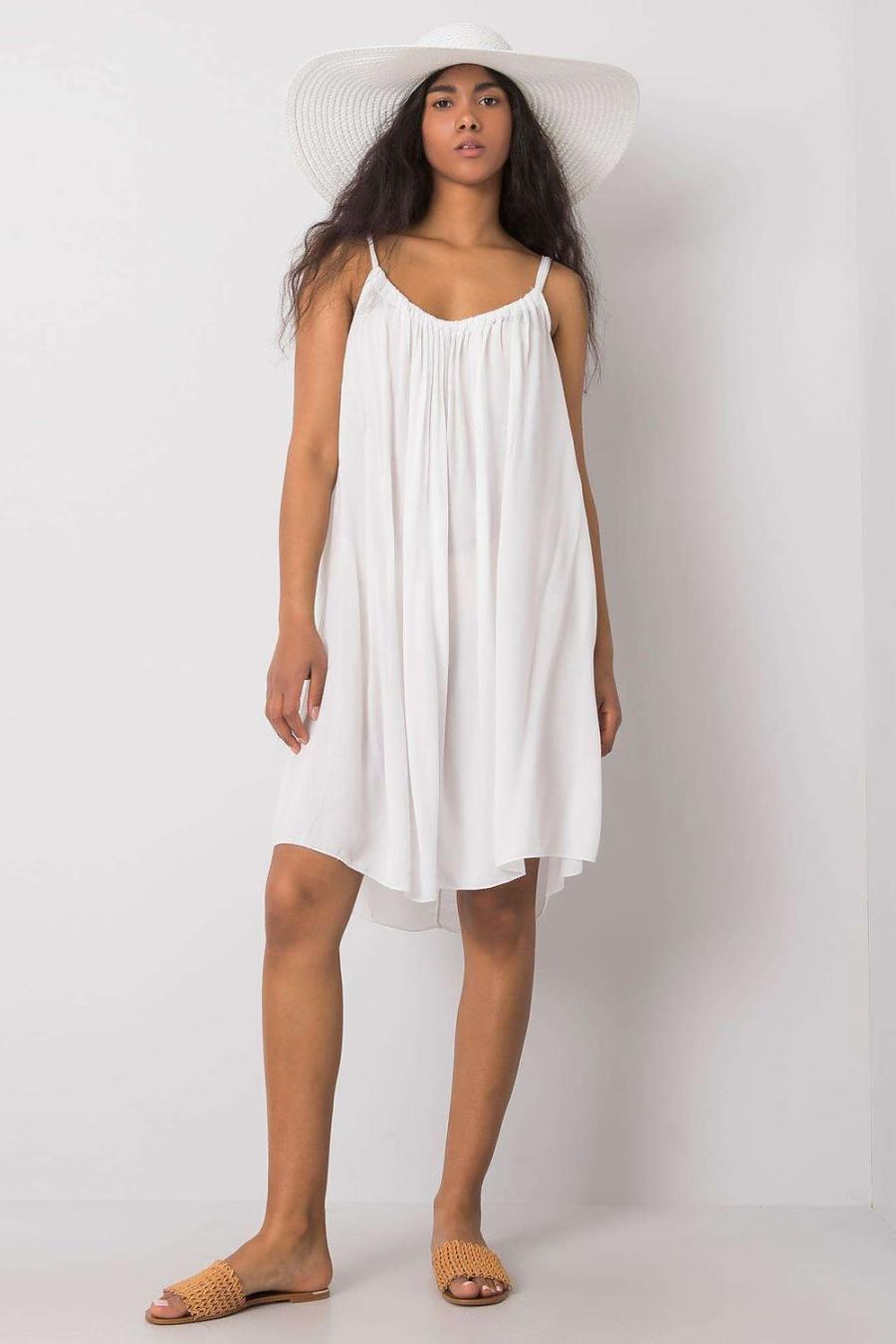 Ostatní značky šaty dámské 165030 - Bílá - velikost M