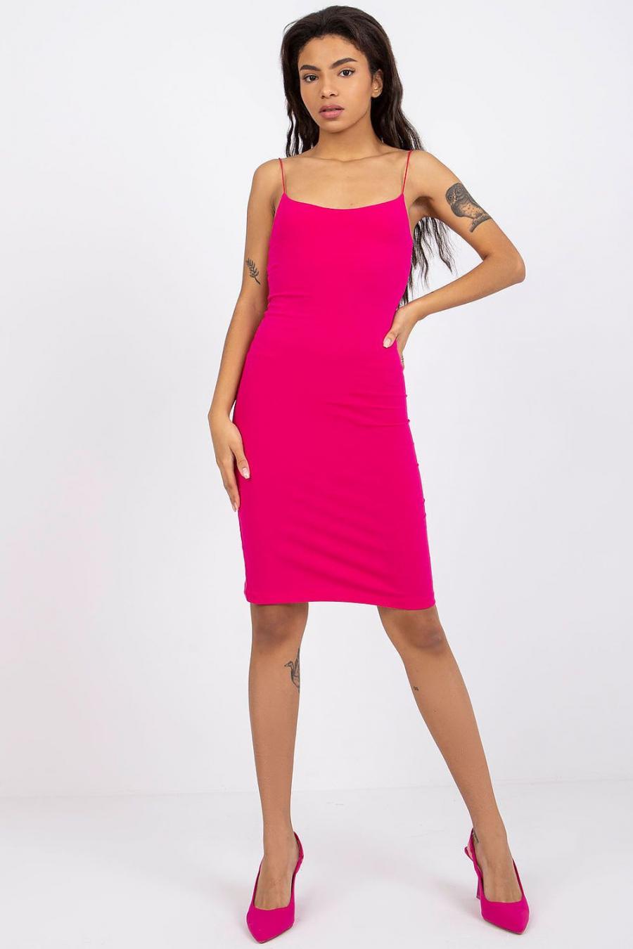 Ostatní značky šaty dámské 165153 - Růžová - velikost S