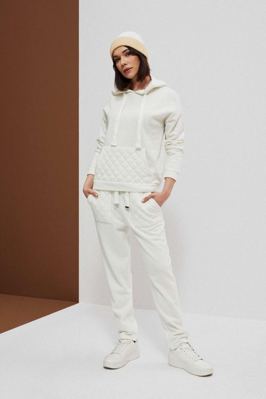 Moodo Kalhoty dámské EWSO - Bílá - velikost XL