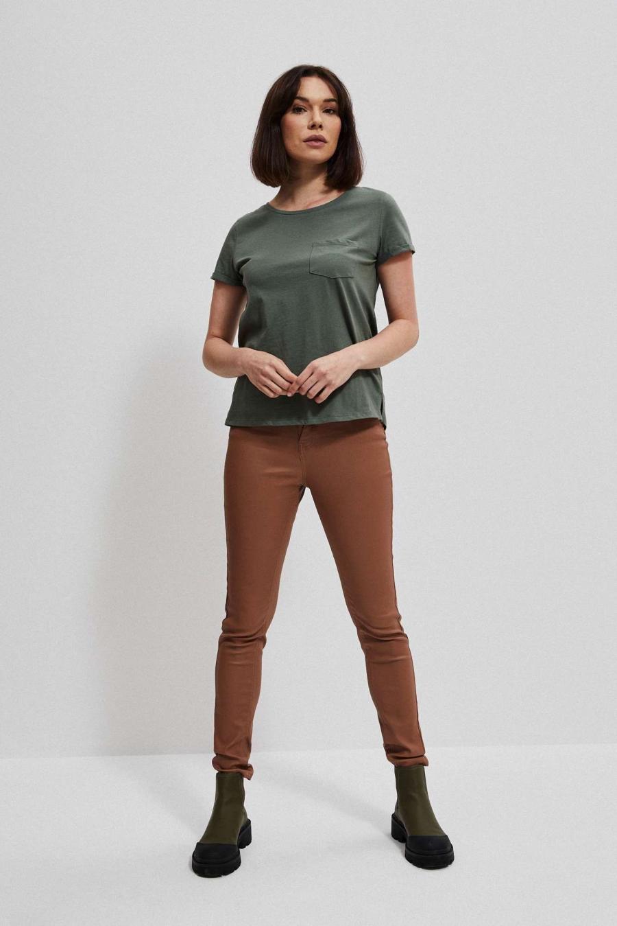 Moodo Kalhoty dámské WIWI - Béžová - velikost XL
