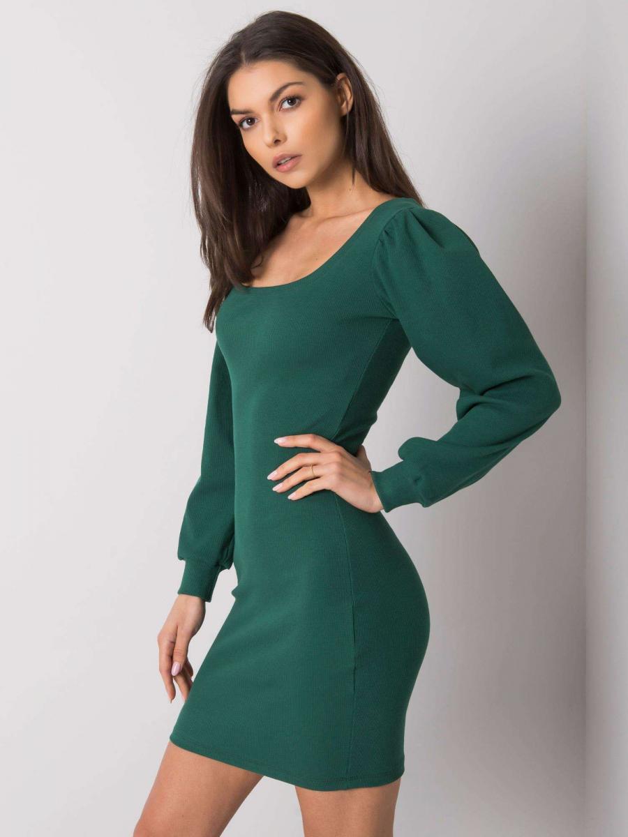 RUE šaty dámské Shantaya - Zelená - velikost L