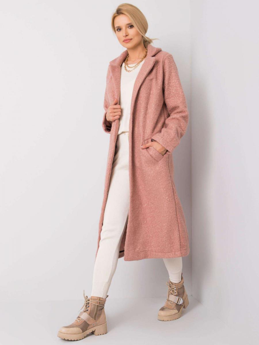 RUE Kabát dámský PAQUITA - Růžová - velikost M