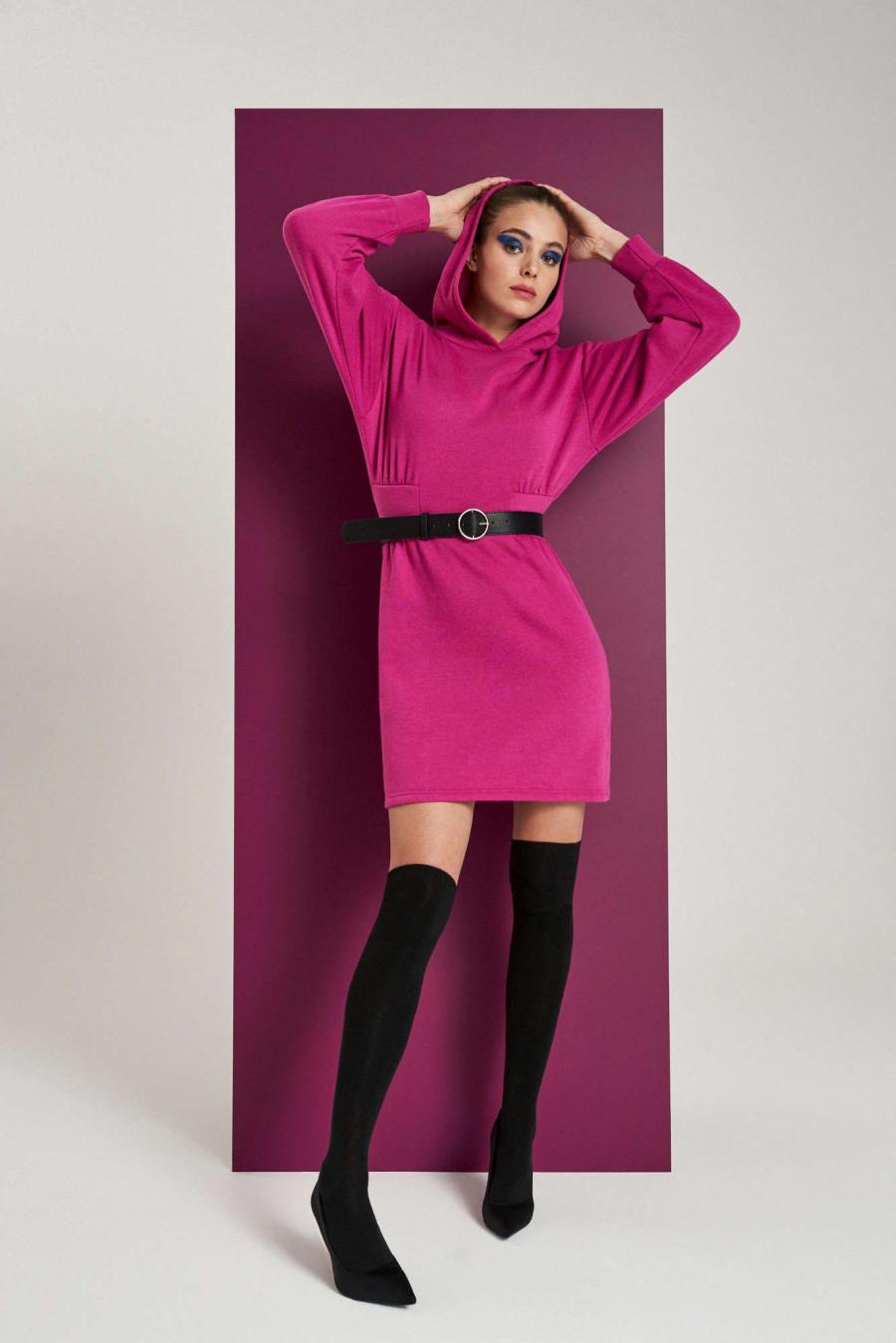Moodo šaty dámské ROUS - Fialová - velikost S
