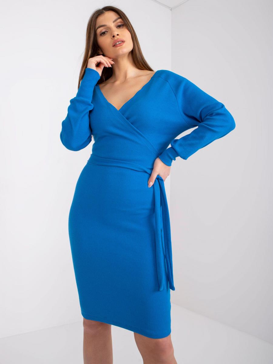 RUE šaty dámské DOLCE - Modrá - velikost M