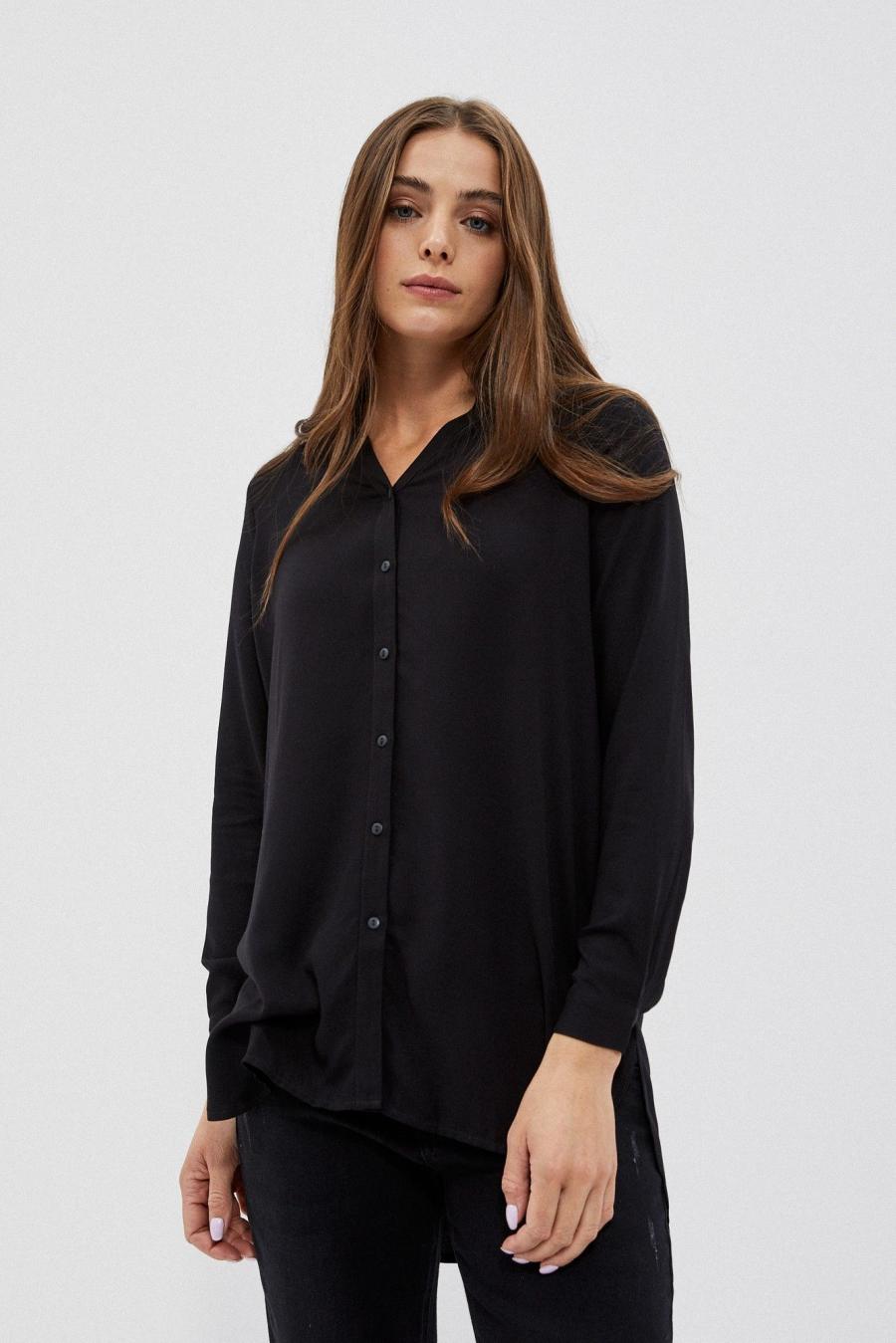 Moodo Košile dámská BEED - černá - velikost XXL
