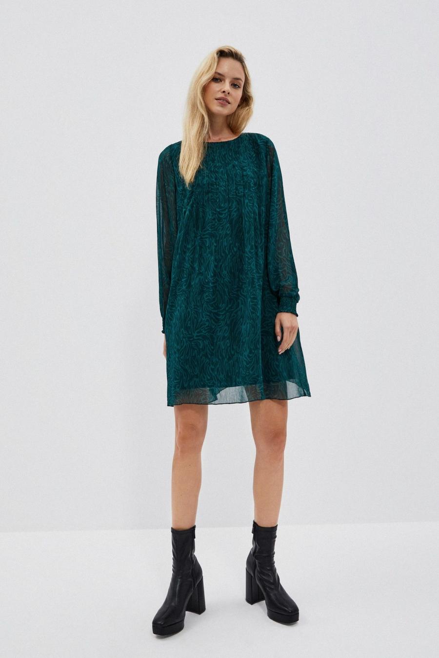 Moodo šaty dámské WERTU - Zelená - velikost XL