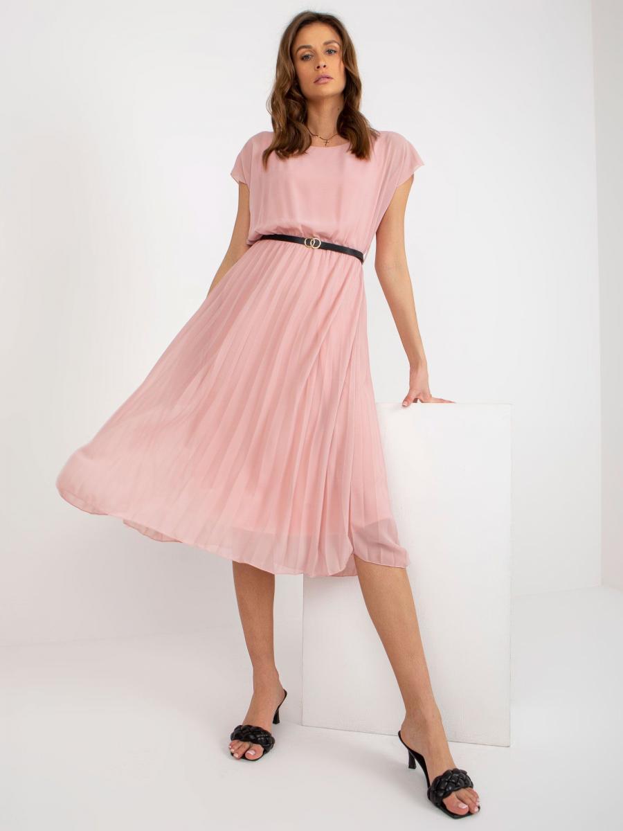 RUE šaty dámské HART - Růžová