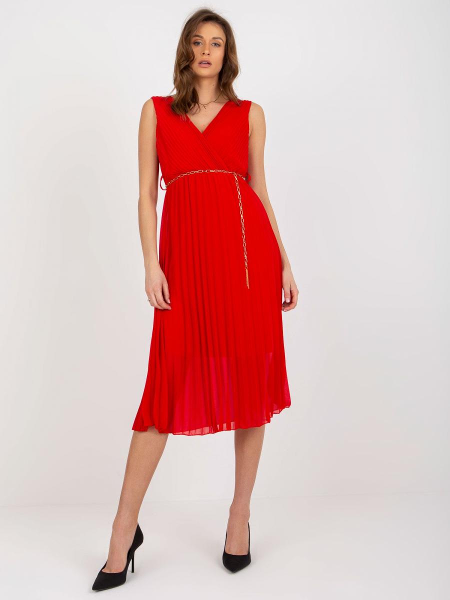 RUE šaty dámské LEA - červená