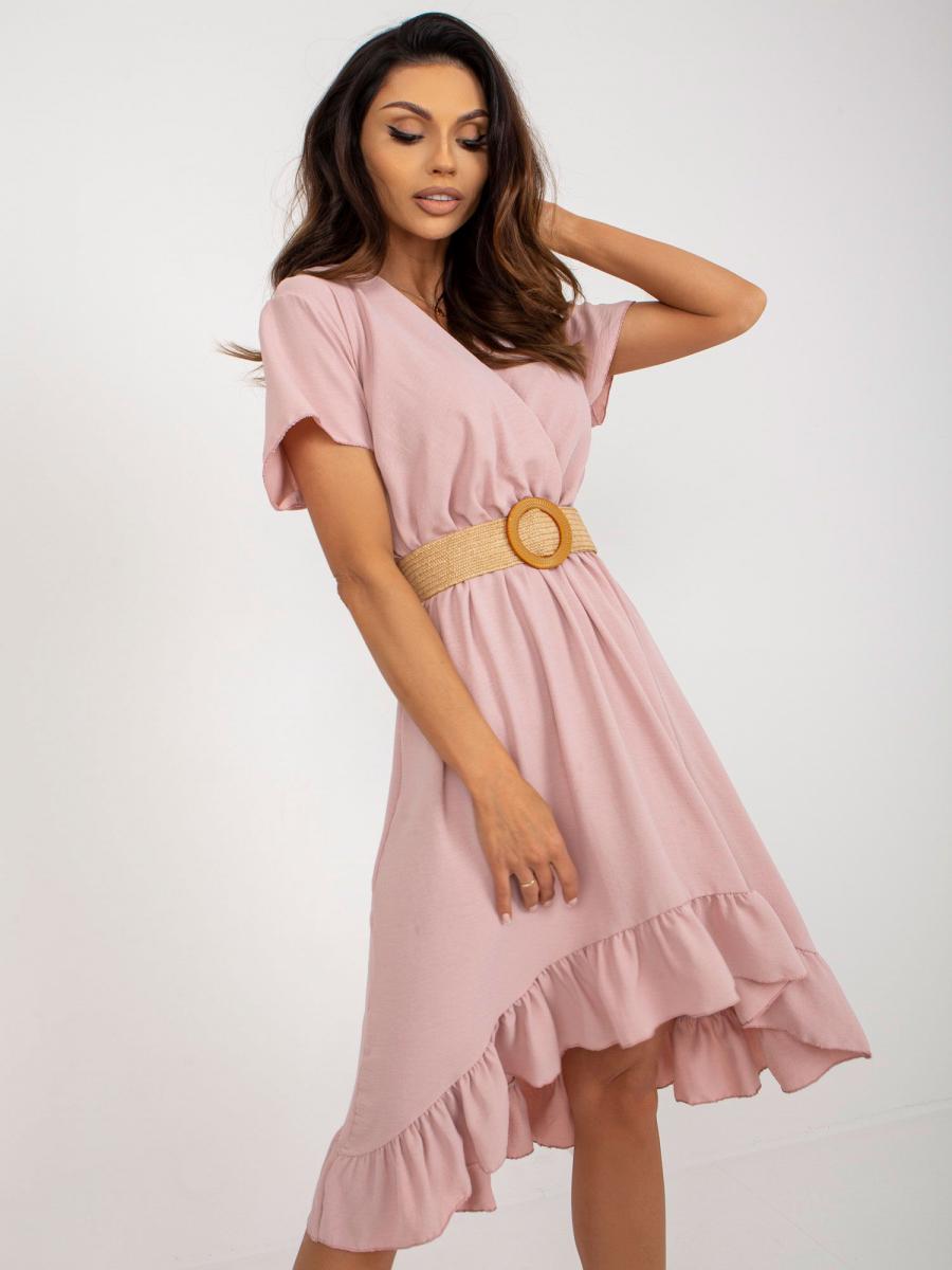 RUE šaty dámské DILLO - Růžová