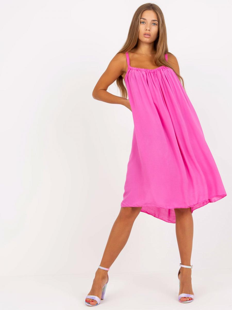 RUE šaty dámské POLINNE - Růžová - velikost M
