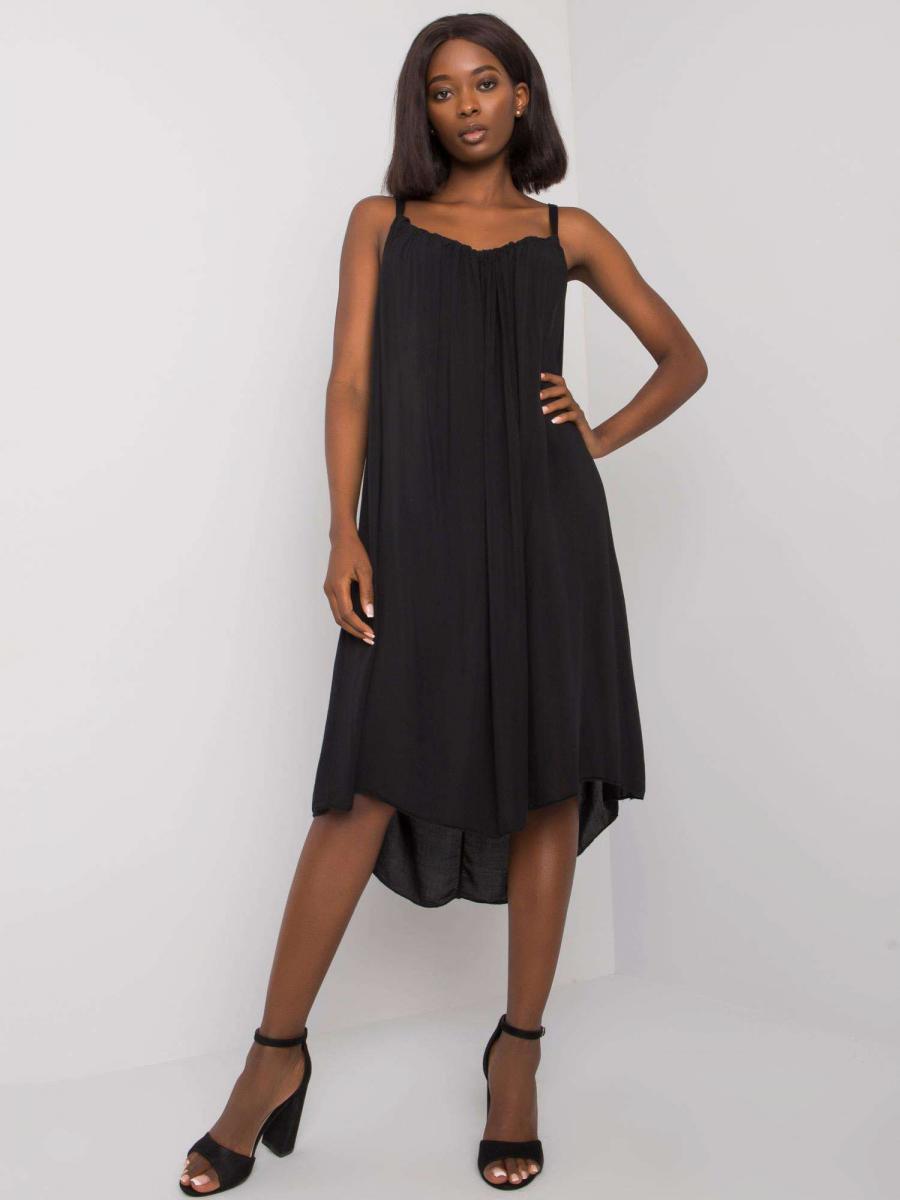RUE šaty dámské POLINNE - černá - velikost M