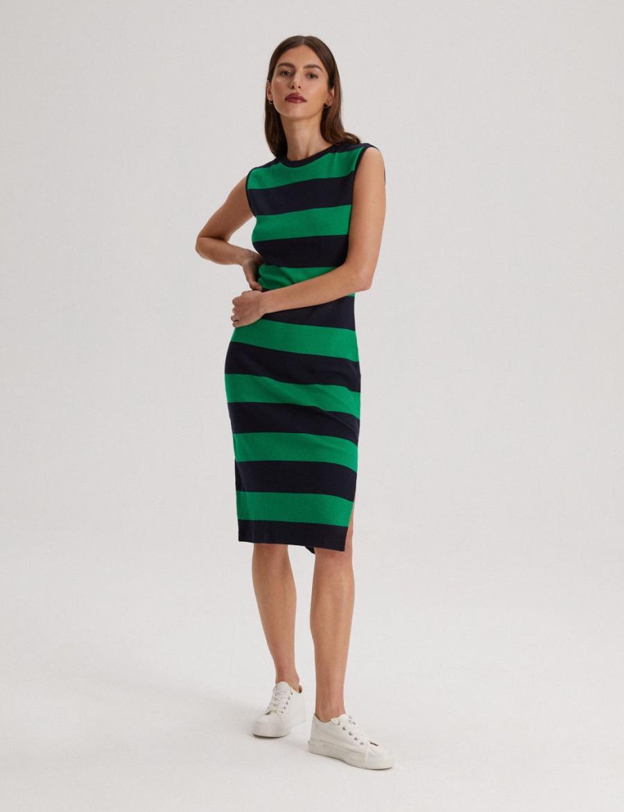 Diverse šaty dámské BLASE - Zelená - velikost M