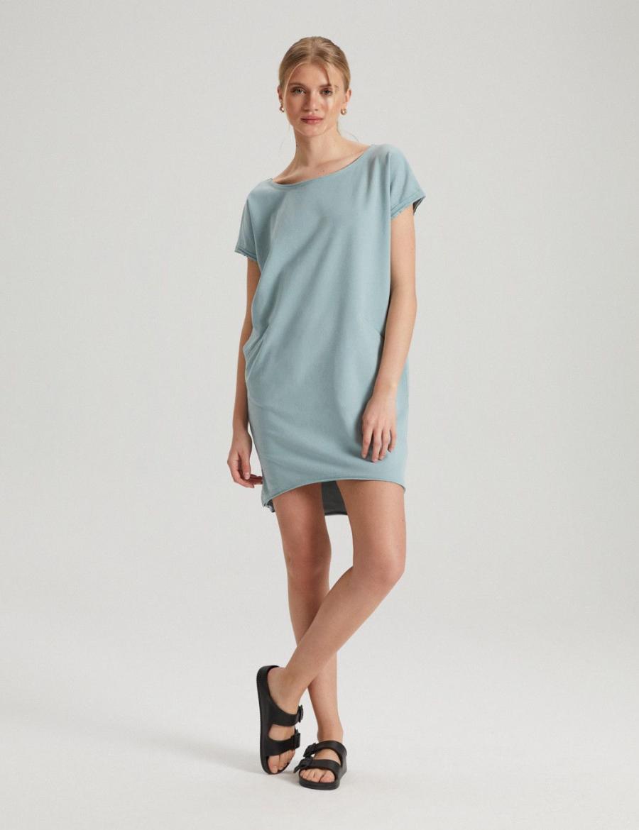 Diverse šaty dámské HAWIKA - Modrá - velikost XL