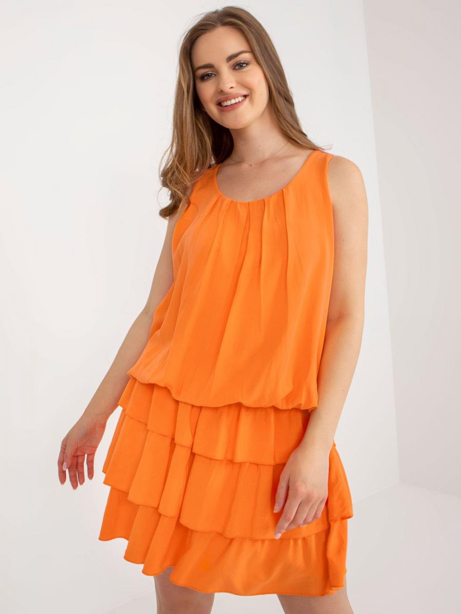 RUE šaty dámské JANE - Oranžová