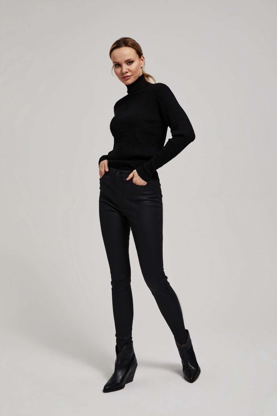 Moodo Kalhoty dámské WOS - černá - velikost XS