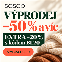 Výprodej −50 % a víc. Extra sleva 20 % s kódem BL20.