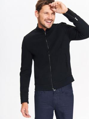 Svetr pánský černý na zip