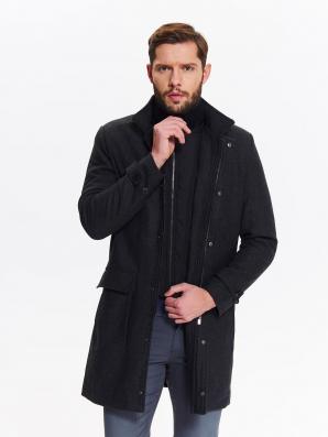 Kabát pánský se stojáčkem na zip