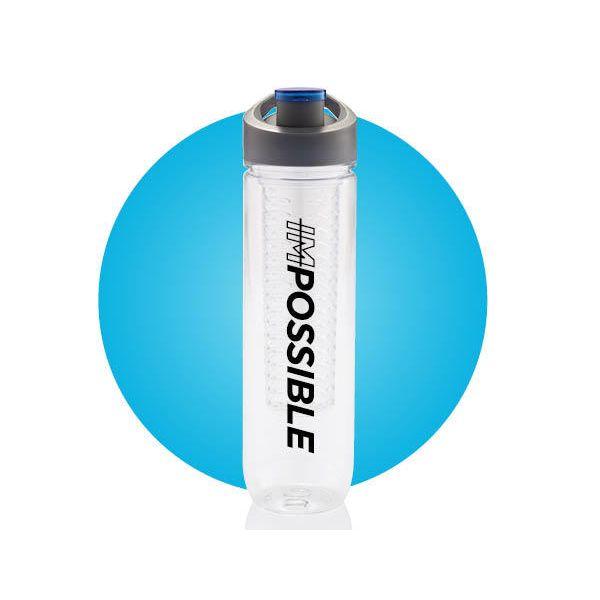 Loooqs Láhev s košíkem na ovoce Impossible, 800 ml