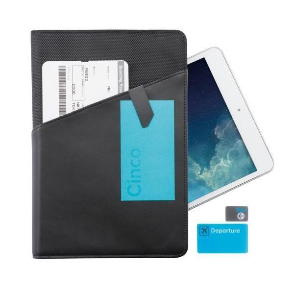 XD Design Komo 7-8", univerzální kožené pouzdro s držákem na tablet