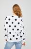 Mikina dámská s puntíky