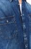 Košile pánská KOVYX s dlouhým rukávem, jeans