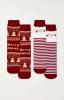 Ponožky dámské 2 páry vánoční