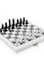 Cestovní set společenských her Šachy, Vrhcáby a Dáma, XD Design