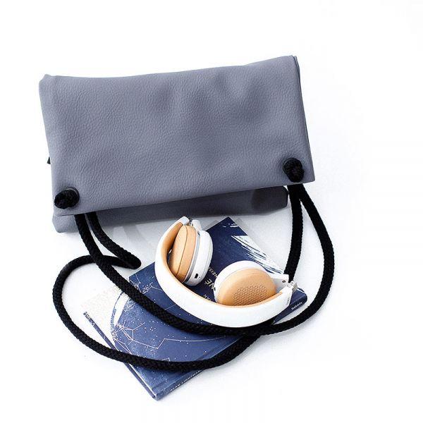 Designová kabelka Indigo Classic, šedá