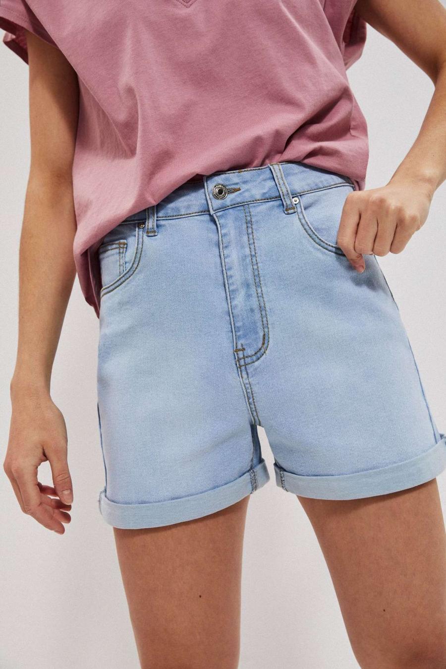 Moodo Kraťasy dámské jeans LYOR