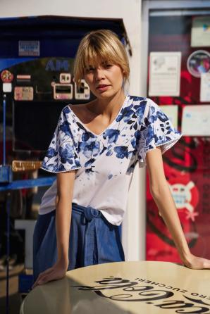 Tričko dámské KWIATY