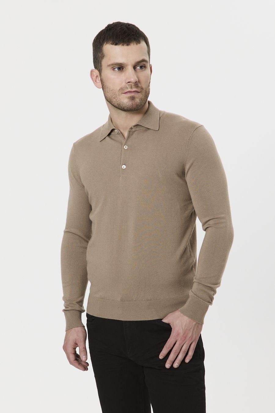 Diverse Pánský svetr POLO SWEATER