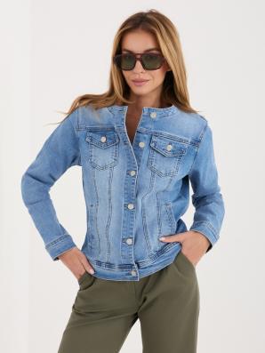 Bunda jeans dámská LABEZA