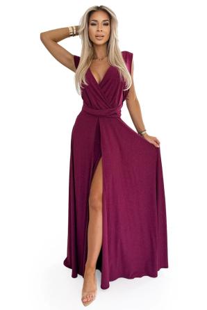 Elegantní dlouhé šaty se zavazováním na mnoho způsobů