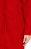 Kabát dámský vlněný v červeném odstínu